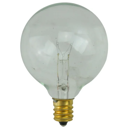 Northlight Pack Of 25 Incandescent G50 Clear Christmas Replacement Bulbs