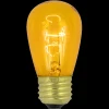 Northlight Pack Of 25 Incandescent S14 Yellow Christmas Replacement Bulbs