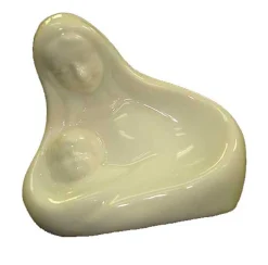 Roman Nativity & Religious>Pack Of 12 Ivory Mary And Jesus Christmas Religious Nativity Ornaments 3"