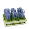 Gallerie II Pack Of 6 Lavender Artificial Plants In Crate Spring Tabletop Decor 9.5"