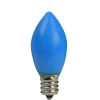 Sienna Pack Of 4 Opaque Blue Led C7 Christmas Replacement Bulbs