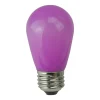 Northlight Pack Of 25 Opaque Led S14 Purple Christmas Replacement Bulbs