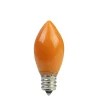 Sienna Pack Of 4 Opaque Orange Led C7 Christmas Replacement Bulbs