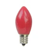 Sienna Pack Of 4 Opaque Red Led C7 Christmas Replacement Bulbs
