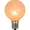 Northlight Pack Of 10 Pearl White G50 Globe Replacement Christmas Bulbs