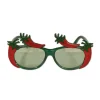 Party Central Pack Of 6 Red And Green Chili Pepper Party Eyeglasses Costume Accessories - One Size