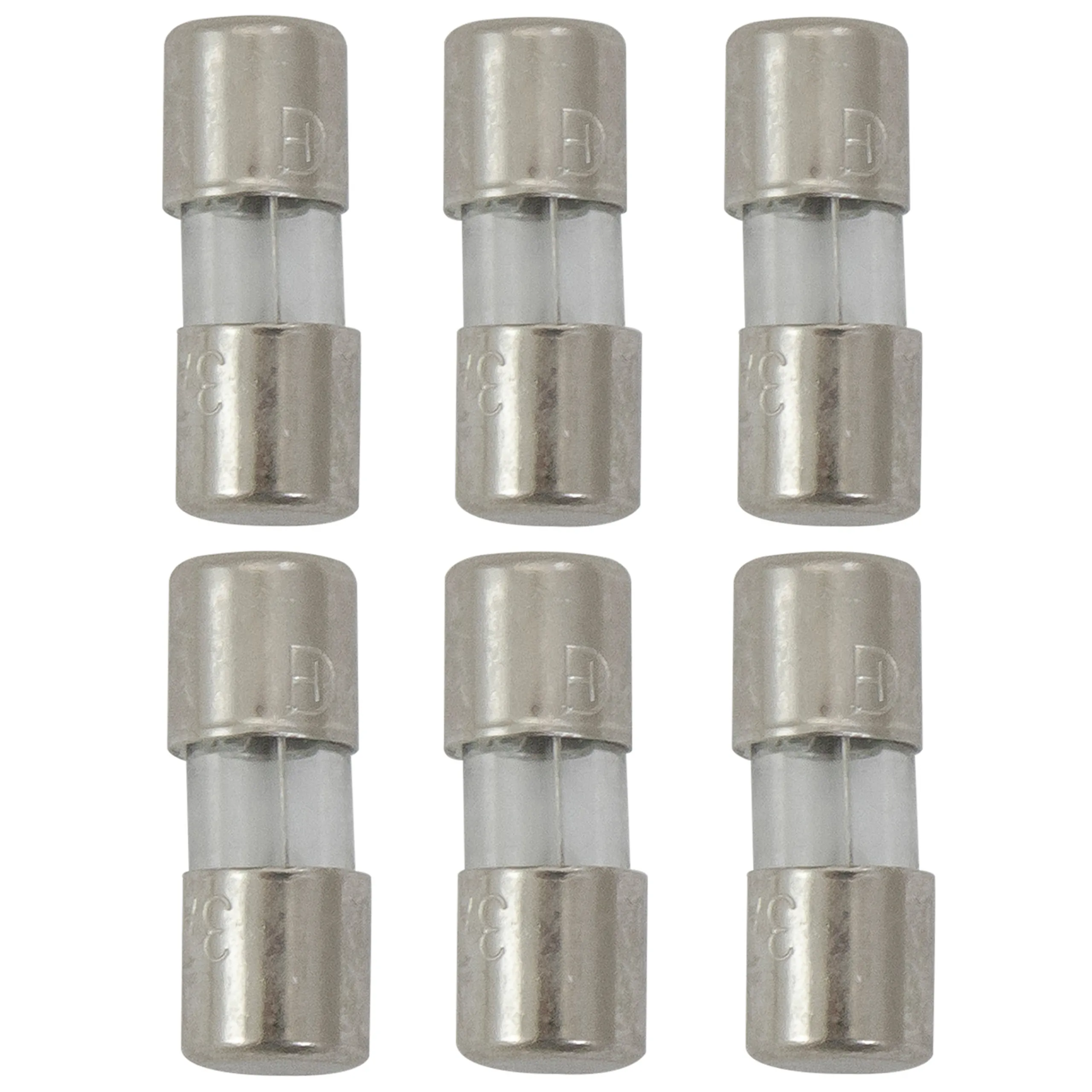 Northlight Pack Of 6 Replacement Fuses For Mini Christmas Lights, 3 Amps