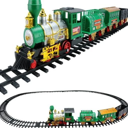 Trains*Northlight 20-Piece Battery Operated Lighted And Animated Classic Christmas Train Set With Sound