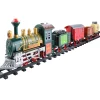 Trains*Northlight 16-Piece Battery Operated Lighted And Animated Continental Express Train Set With Sound