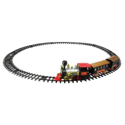 Trains*Northlight 17-Piece Battery Operated Lighted & Animated Classics Train Set With Sound
