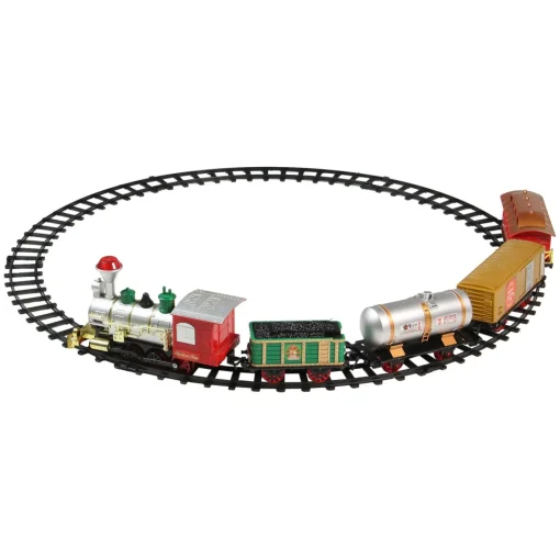 Trains*Northlight 17-Piece Battery Operated Lighted And Animated Christmas Express Train Set With Sound
