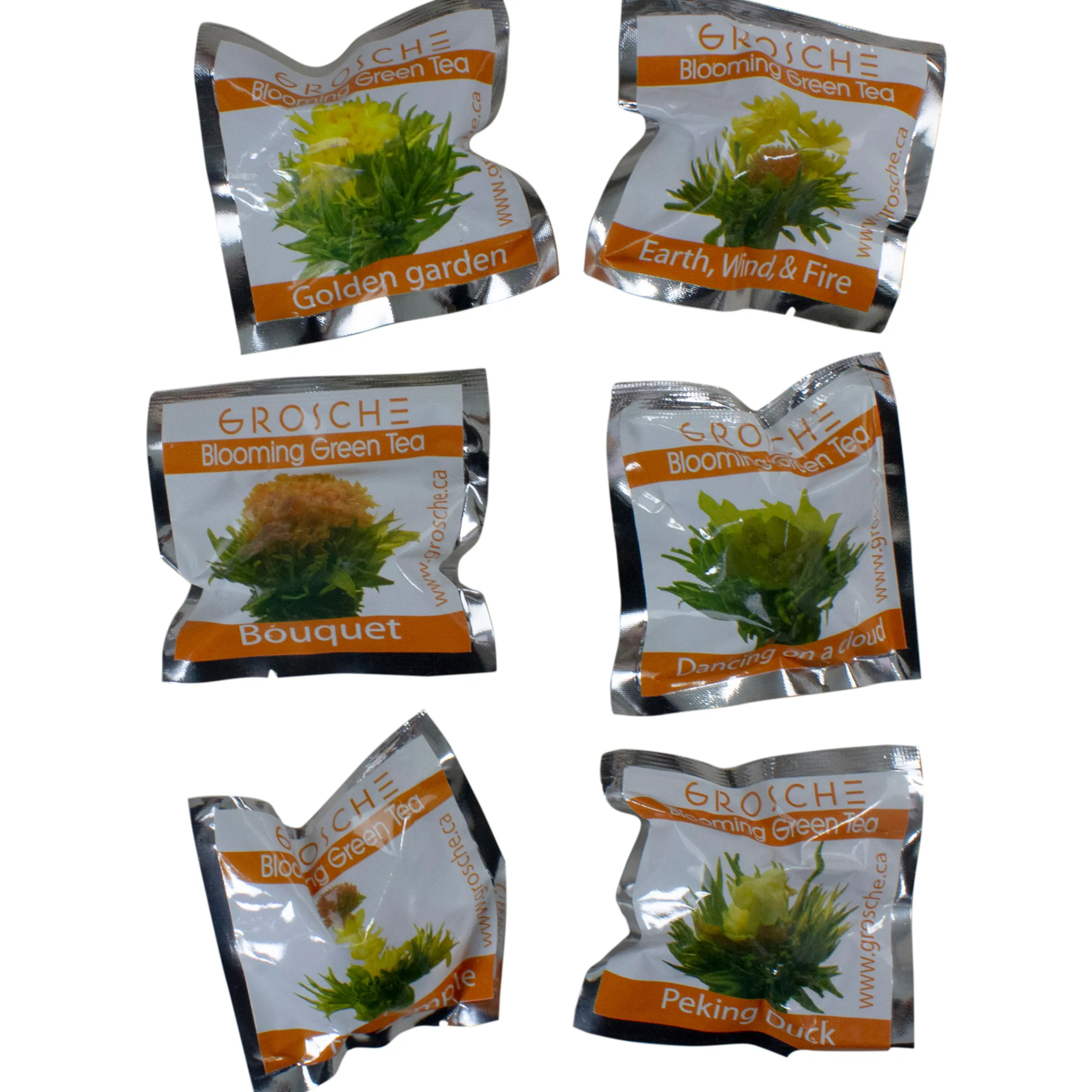 CC Home Furnishings 15-Piece Blooming Flower Tea Set