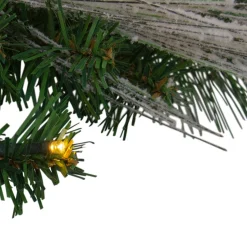 Pre-Lit Wreaths*Northlight Pre-Lit Decorated Plaid And Houndstooth Artificial Christmas Wreath - 24-Inch, Warm White Lights