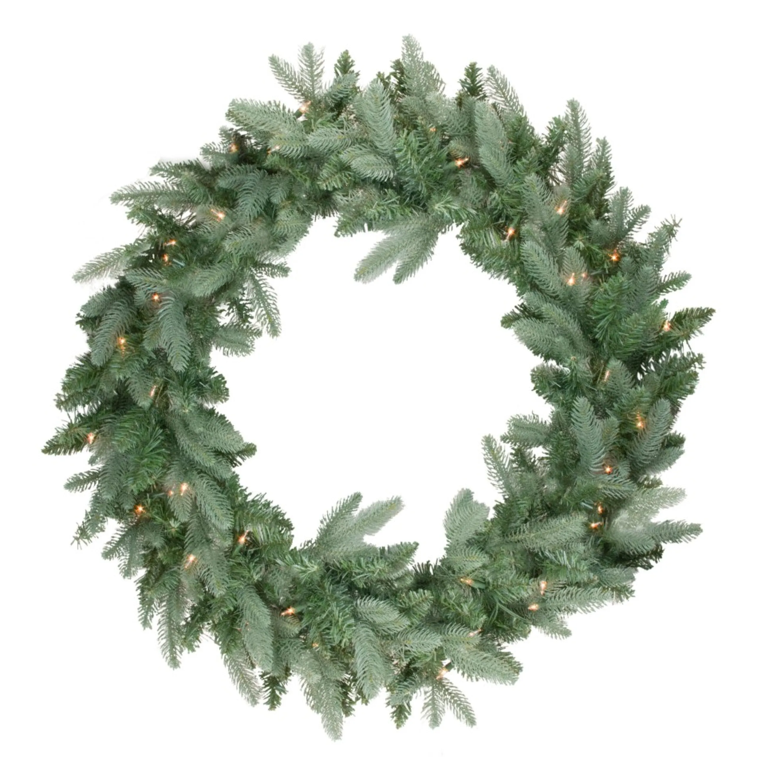 Pre-Lit Wreaths*Northlight Pre-Lit Washington Frasier Fir Artificial Christmas Wreath - 24-Inch, Clear Lights