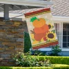 Northlight Pumpkins And Sunflowers Autumn Harvest House Flag 28" X 40"