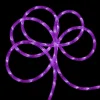 Northlight Purple Commercial Grade Led Outdoor Christmas Rope Lights On A Spool - 24 Ft