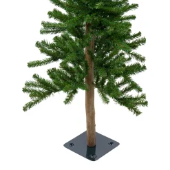 Northlight Unlit Traditional Trees></noscript>Set Of 3 Alpine Artificial Christmas Trees 3', 4'And 5'- Unlit