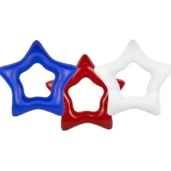 Swim Central Set Of 3 Americana Stars Inner Tubes, 36-Inch