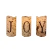 Candles & Holders*Northlight Set Of 3 Battery Operated Joy Christmas Led Flame-Less Candles 6"