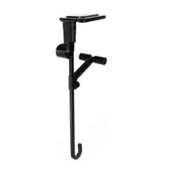 Garland Accessories*Village Lighting Co. Set Of 3 Black Mantle Garland And Stocking Hanger 6.5