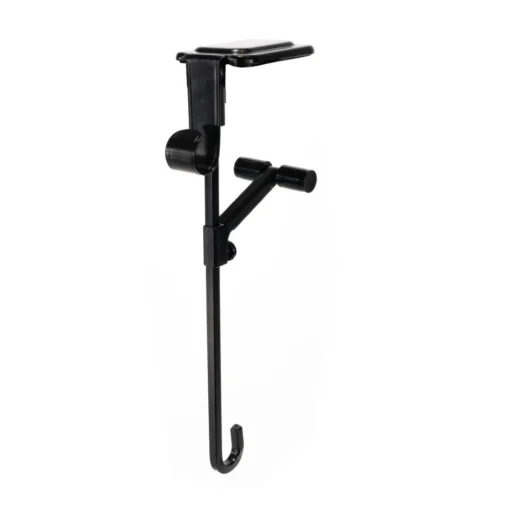 Garland Accessories*Village Lighting Co. Set Of 3 Black Mantle Garland And Stocking Hanger 6.5"