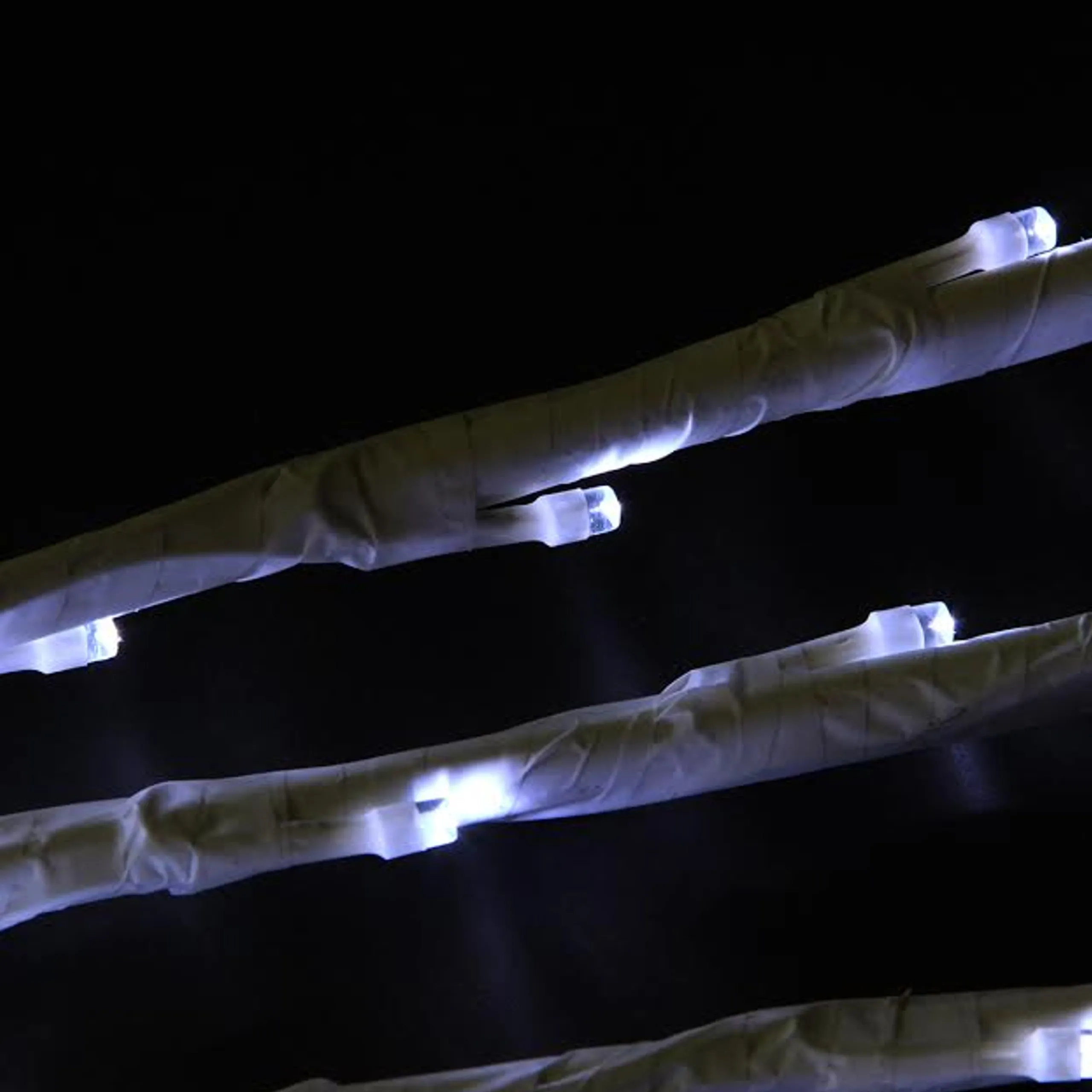 Northlight Set Of 6 Branch Spray Driveway Pathway Markers - 8 Ft, Pure White Led Lights