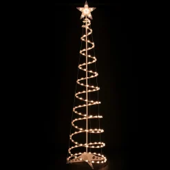 Northlight Spiral Trees></noscript>Set Of 3 Clear Lighted Spiral Christmas Trees - 3', 4', And 6'