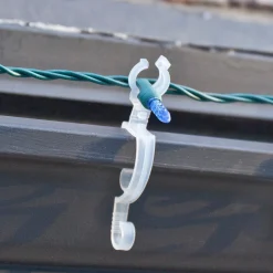 Northlight Set Of 1000 Clear Max Pro Anywhere Christmas Lights Clips