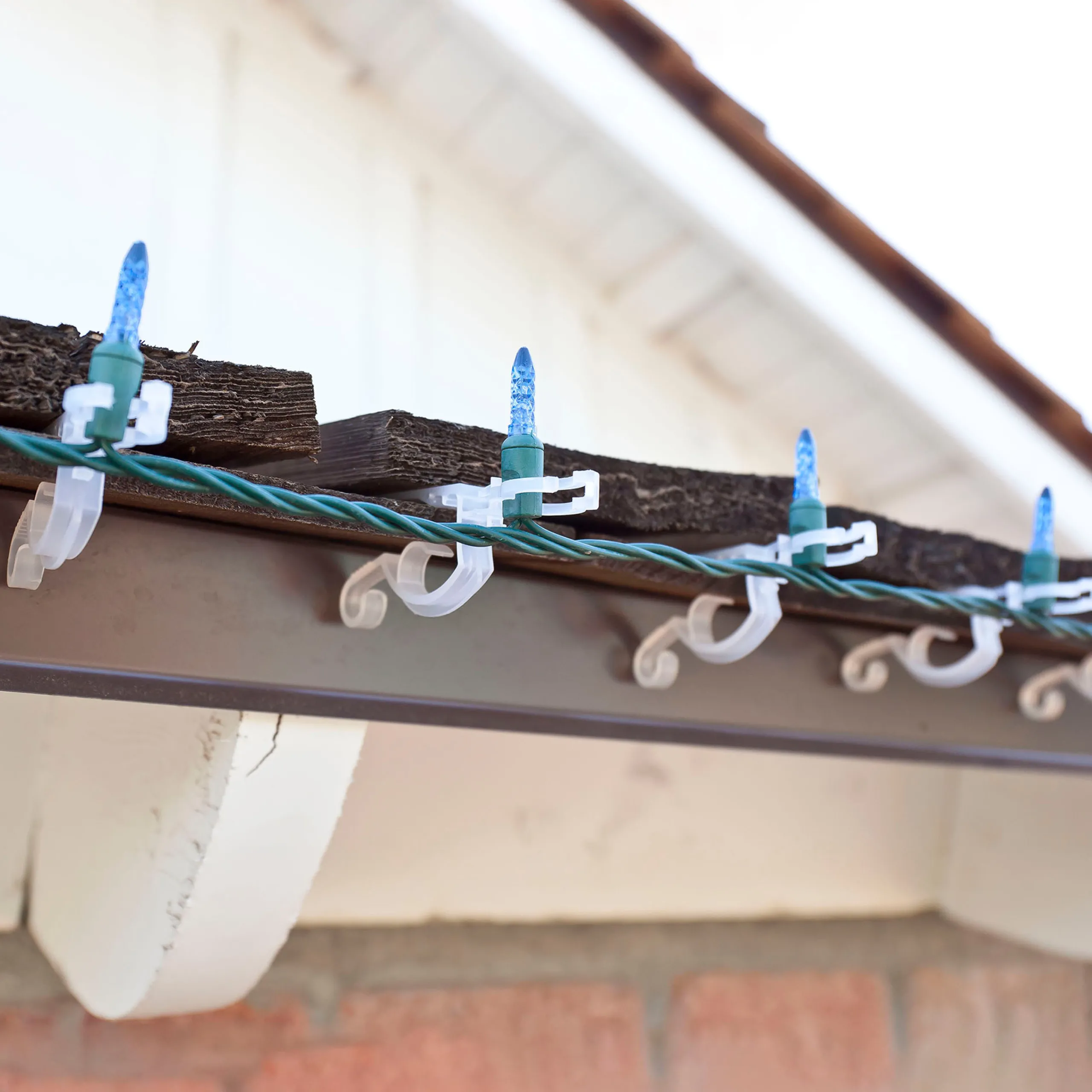 Northlight Set Of 150 Clear Max Pro Anywhere Christmas Light Clips