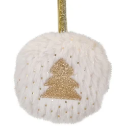 Northlight Stars></noscript>Set Of 2 Cream And Beige Star And Christmas Tree Ornaments 3.5
