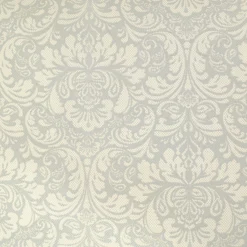 Decoration Storage*CC Home Furnishings Set Of 2 Gray Damask Patterned Soft Storage Bins With Zipper Closure 18