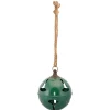 Melrose Bells & Jingle Buddies>Set Of 2 Green And Beige Sleigh Bell Christmas Ornament 29"