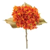 Melrose Set Of 6 Hydrangea Artificial Fall Harvest Stems 20.5"