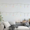 Northlight Set Of 40 Multi-Color Led Fairy Christmas Lights With Remote Control 6'