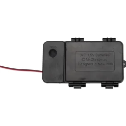 Table Top Pieces*Northlight Set Of 3 Musical Lighted Silver Bells Christmas Decorations, 6.5