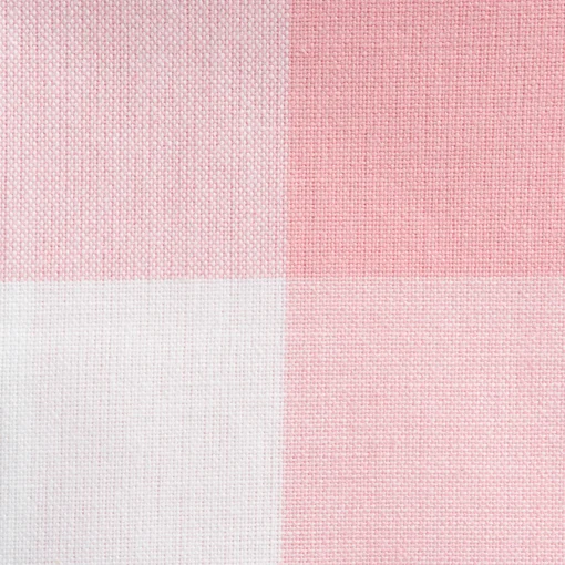 Contemporary Home Living Set Of 3 Pale Pink And White Buffalo Checkered Rectangular Dishtowels 30"