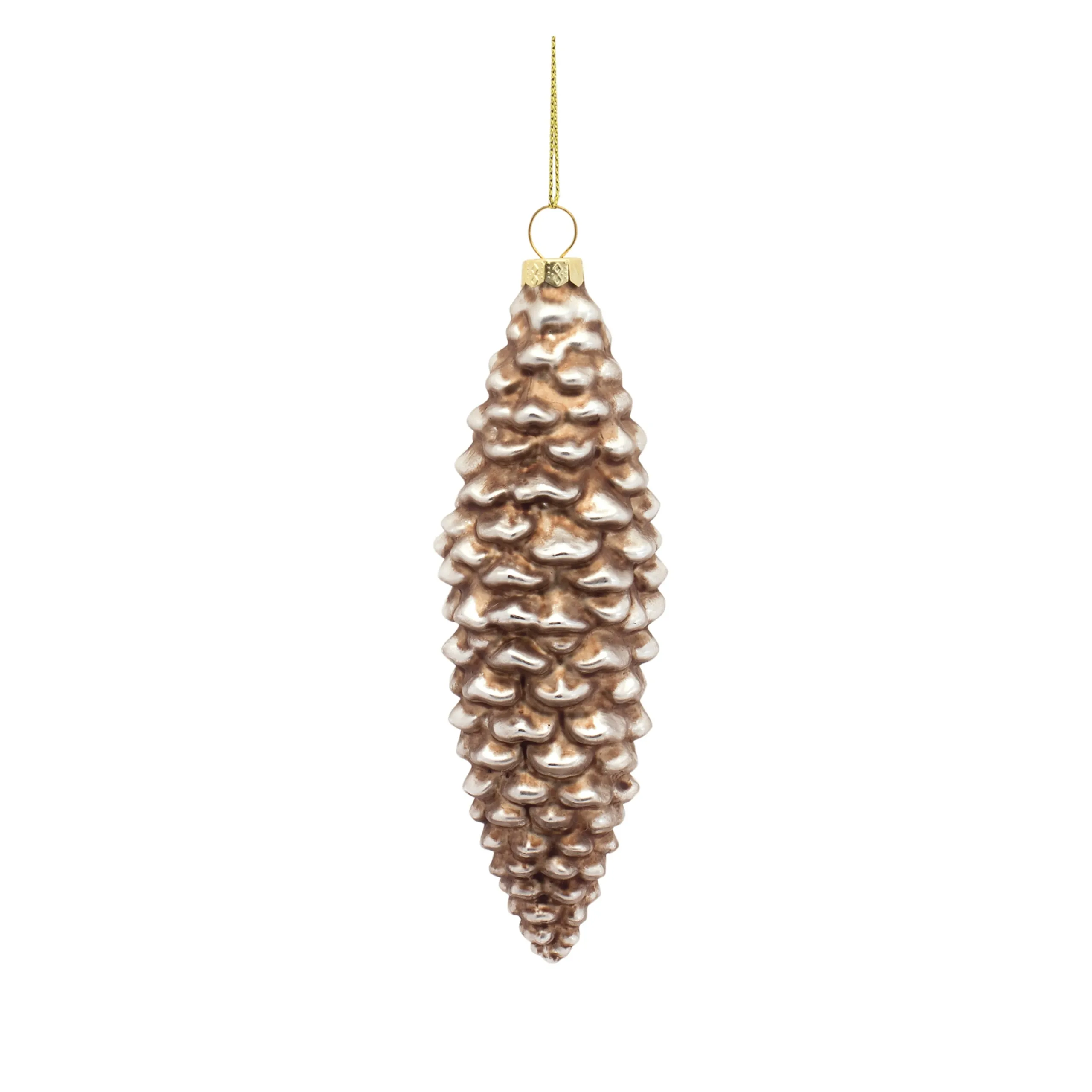 Melrose Pine Cones>Set Of 12 Pinecone Christmas Ornaments 7.25"