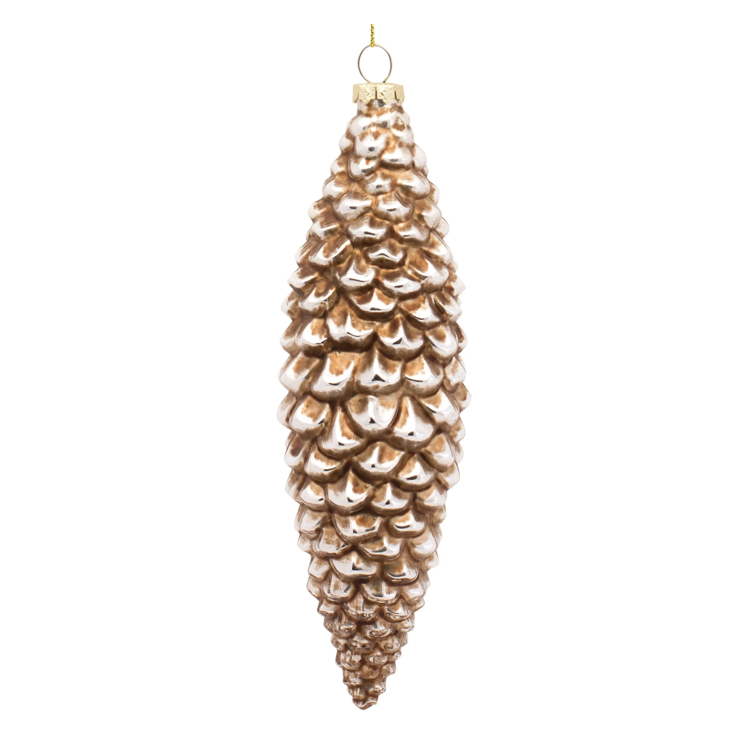 Melrose Pine Cones>Set Of 12 Pinecone Christmas Ornaments 7.25"