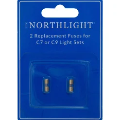 Northlight Set Of 2 Replacement Fuses For C7 Or C9 Christmas Lights - 3 Amps
