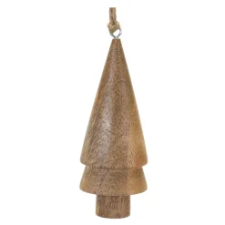 Melrose Trees & Wreaths></noscript>Set Of 6 Rustic Pine Tree Christmas Ornaments 5.25