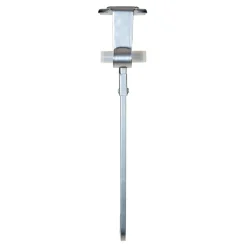 Garland Accessories*Village Lighting Co. Set Of 2 Silver Mantle Garland And Stocking Hanger 6.5