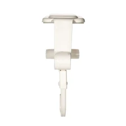 Garland Accessories*Village Lighting Co. Set Of 2 White Christmas Mantle Garland And Stocking Hanger 6.50"