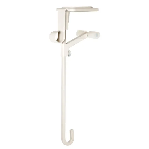 Garland Accessories*Village Lighting Co. Set Of 2 White Christmas Mantle Garland And Stocking Hanger 6.50"