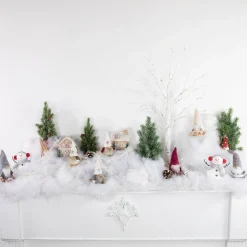 Northlight Fantasy & Sci Fi></noscript>Set Of 3 Wooden Gnomes Christmas Ornaments 4