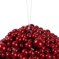 Northlight Balls></noscript>Shiny Red Berries Christmas Ball Ornament 6-Inch