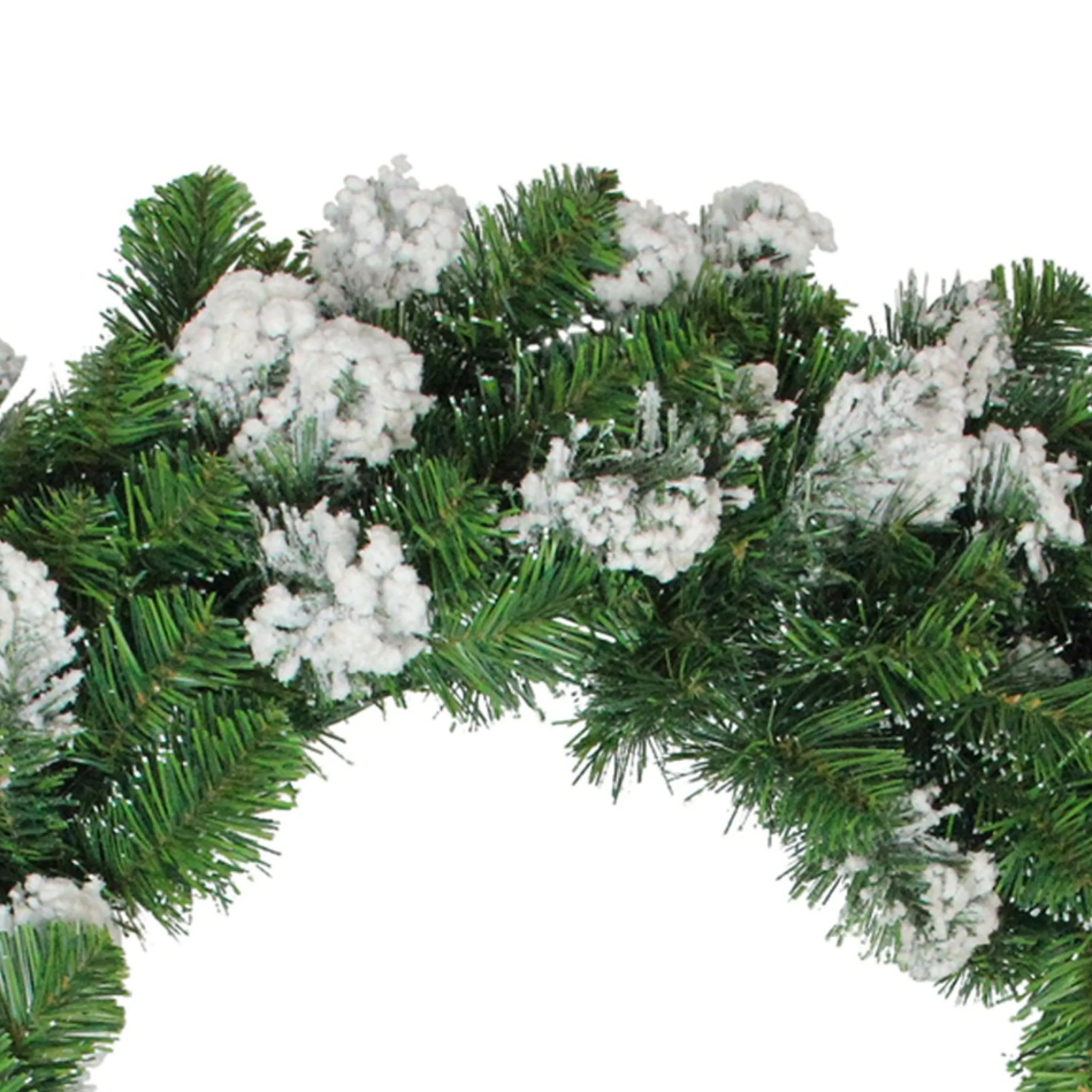 Traditional Pine Wreaths*Allstate Snowy Flocked Colorado Pine Artificial Christmas Wreath, 30-Inch, Unlit