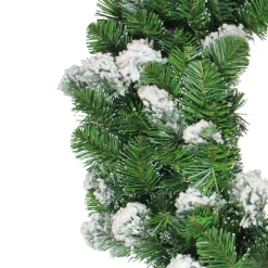 Traditional Pine Wreaths*Allstate Snowy Flocked Colorado Pine Artificial Christmas Wreath, 30-Inch, Unlit