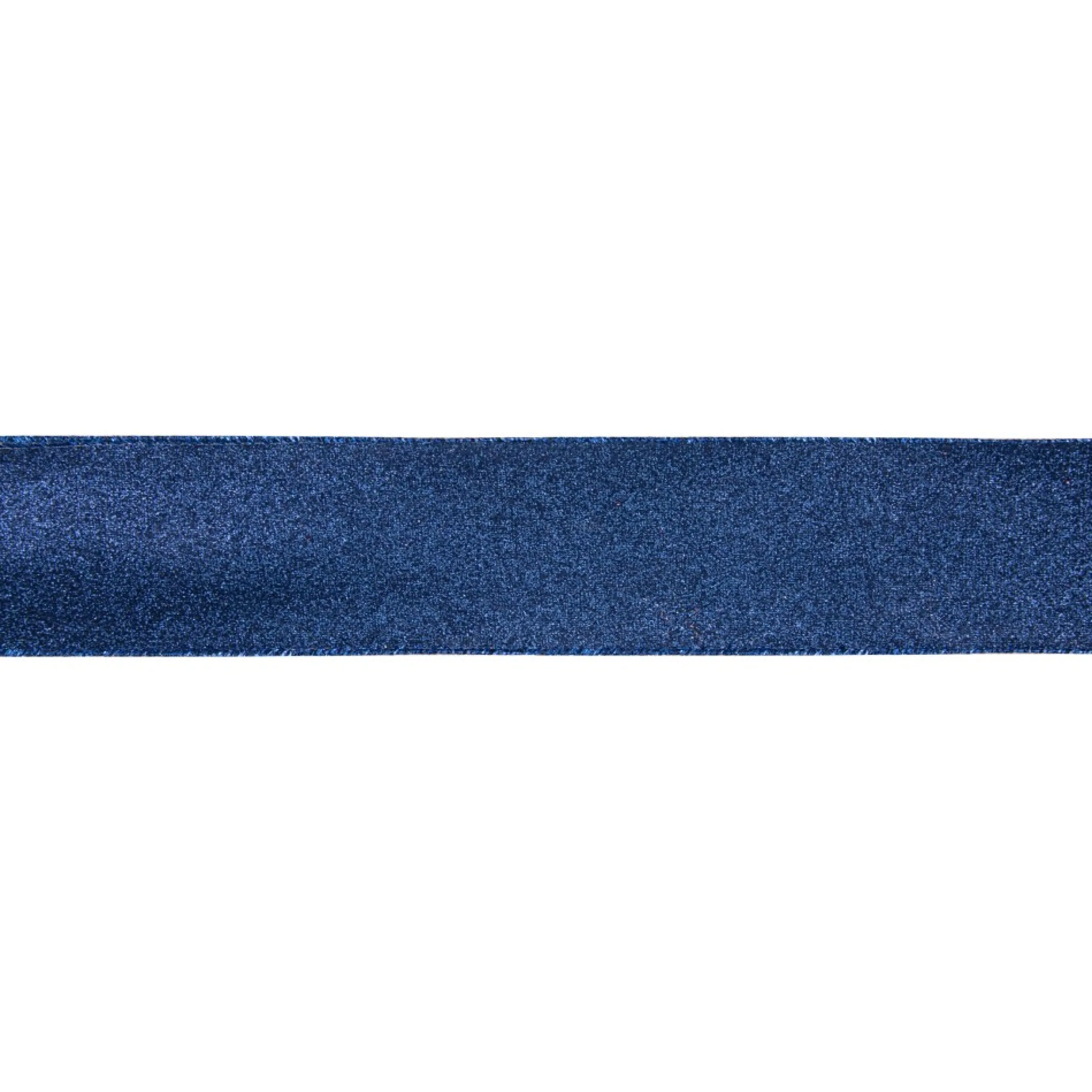 Ribbon*Northlight Sparkly Blue Solid Christmas Wired Craft Ribbon 2.5" X 16 Yards