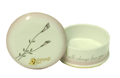 Roman 50Th Wedding Anniversary "I Will Always Love You" Porcelain Keepsake Box #11087
