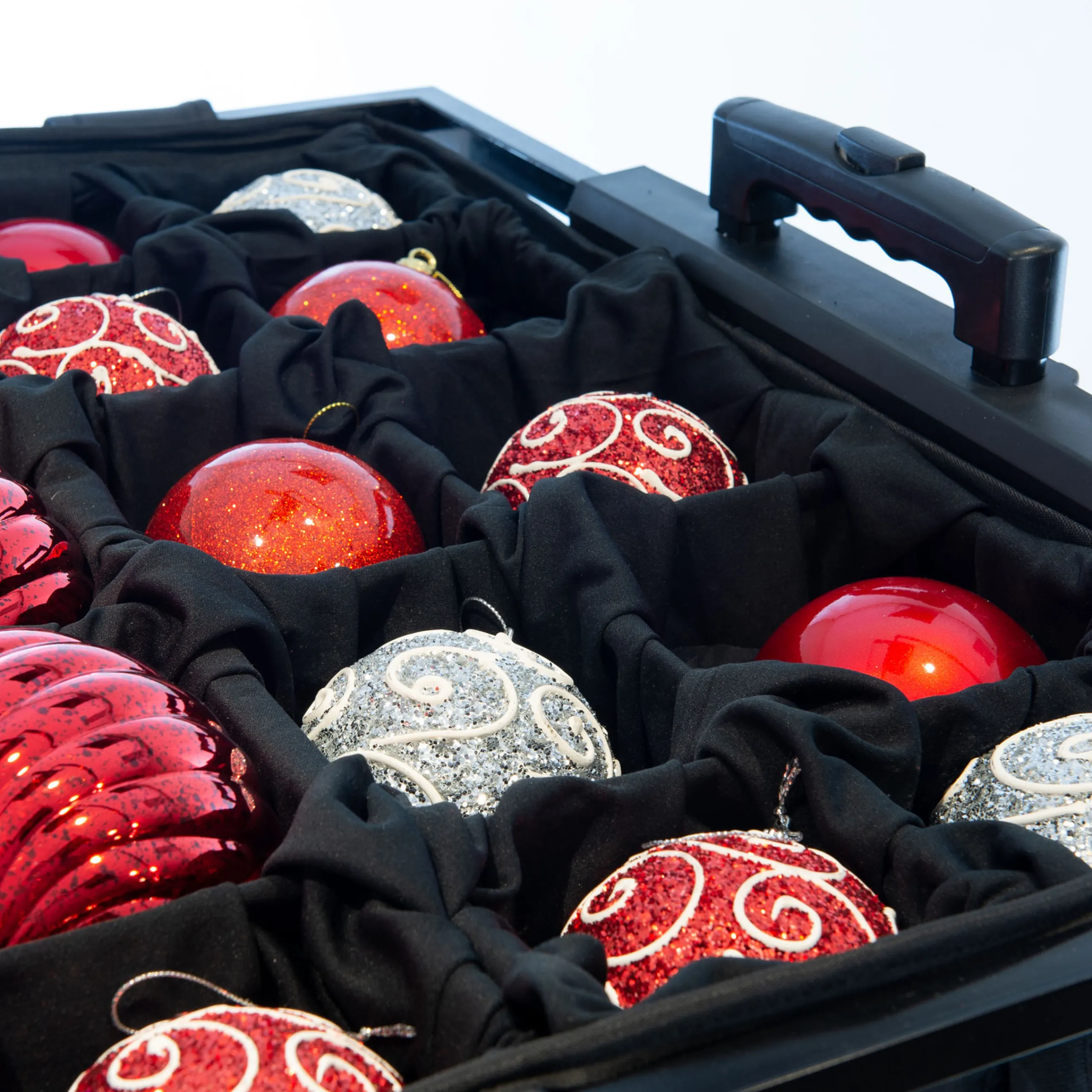 Northlight Ornament Storage>5-Tray Telescopic Christmas Ornament Storage Bag - Holds Up To 120 Ornaments